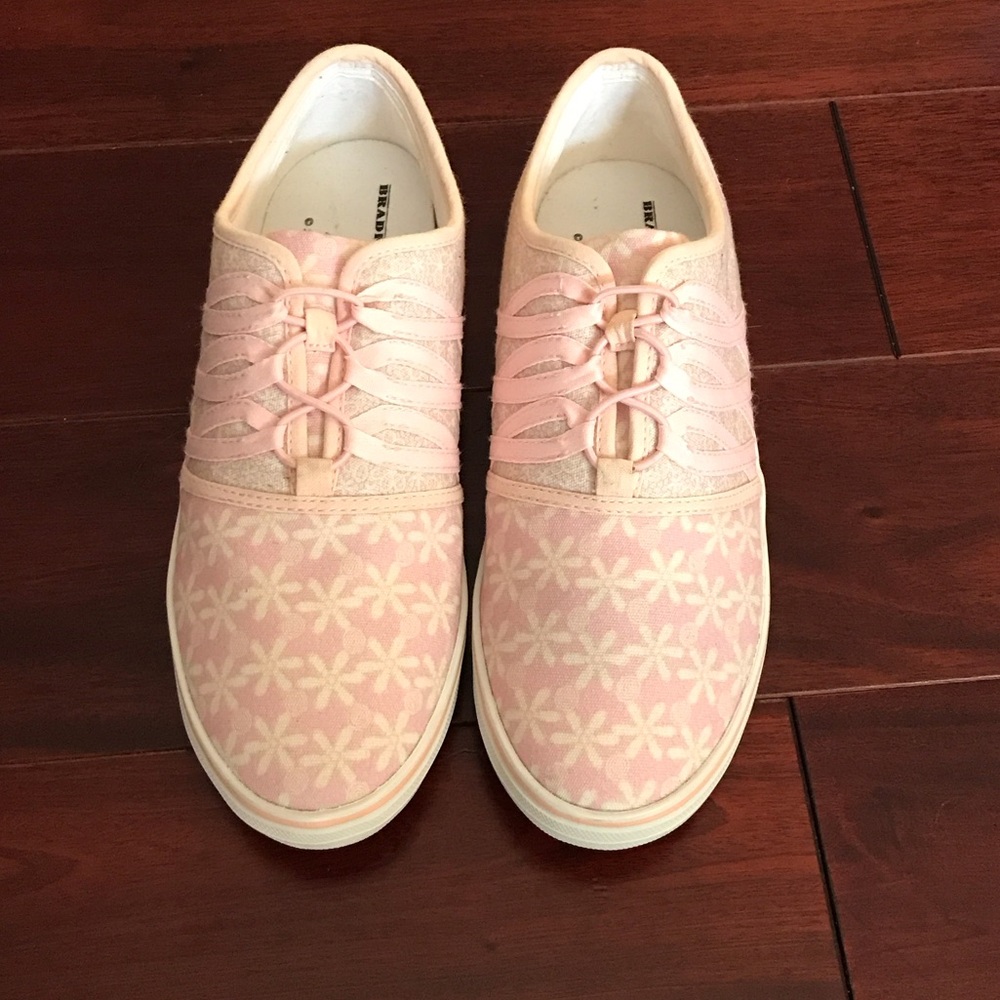 The Bradford Exchange Pink and Cream Sneakers